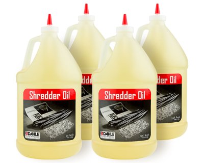 Dahle 20722 Shredder Oil 4 - 1 gal. Bottles