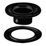 Stimpson 405 Self Piercing Grommets with Washers (BLACK)