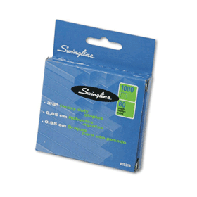 Swingline 3/8" Staples 1000/Box For Heavy Duty Stapler