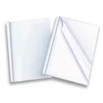 Thermo binding covers, white, 1,5 – 30 mm, Thermal binding covers, Binding  supplies, Products