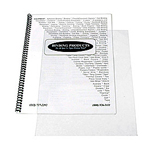 10mil Clear Acetate Covers, 7.5″ x 5″