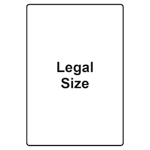 LEGAL SIZE 9x14 1/2 LAMINATING POUCHES