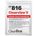 CleanTex 5″x7″ CT816 65% Alcohol Clear View II Wipes-100/bx