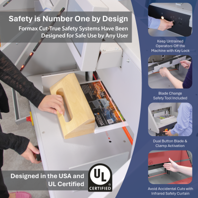 Formax Cut-True 28A Automatic Electric Programmable Guillotine Cutter