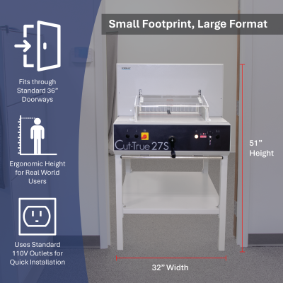 Formax Cut-True 27S Semi-Automatic Electric Paper Cutter