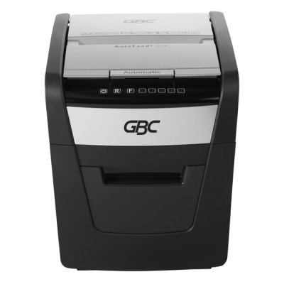 GBC AutoFeed+ Home Shredder, 60X, Micro-Cut, P-4, 60 Sheets