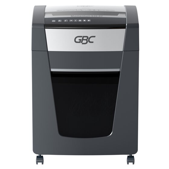 GBC Momentum Paper Shredder, X20-07, Micro-Cut, P-4, Anti-Jam, 20 Sheets