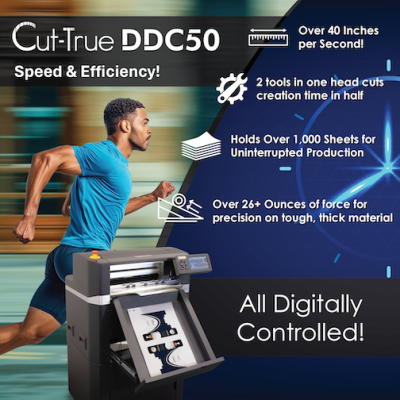 Cut-True DDC50 Automatic High-Speed Digital Die Cutter